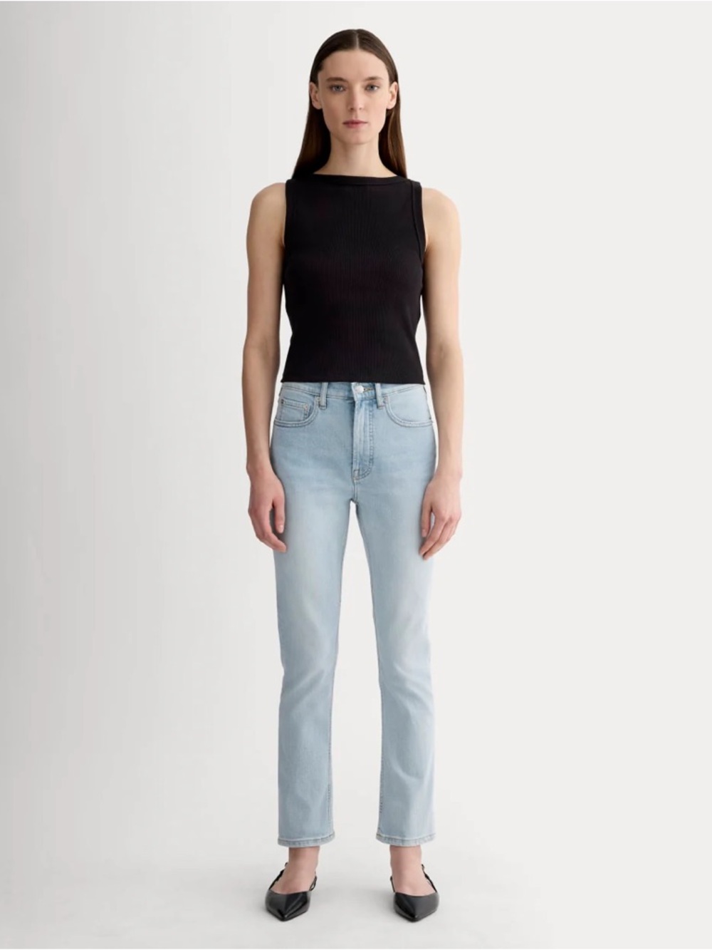Everlane The Cheeky Jean Size 30 Regular Light Blue Jean
